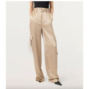 Cinq a sept Jenson Belted Pant Size 16 NWT